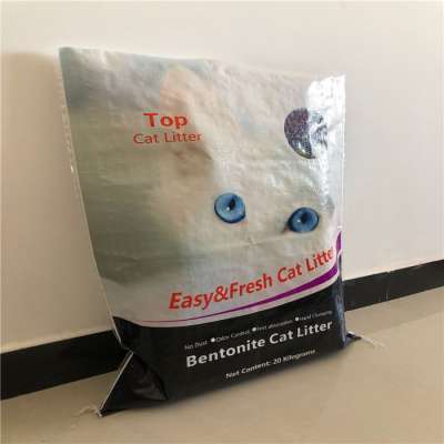 bopp laminated pp woven bag sacks for animal feed cat food packaging bag sacks price